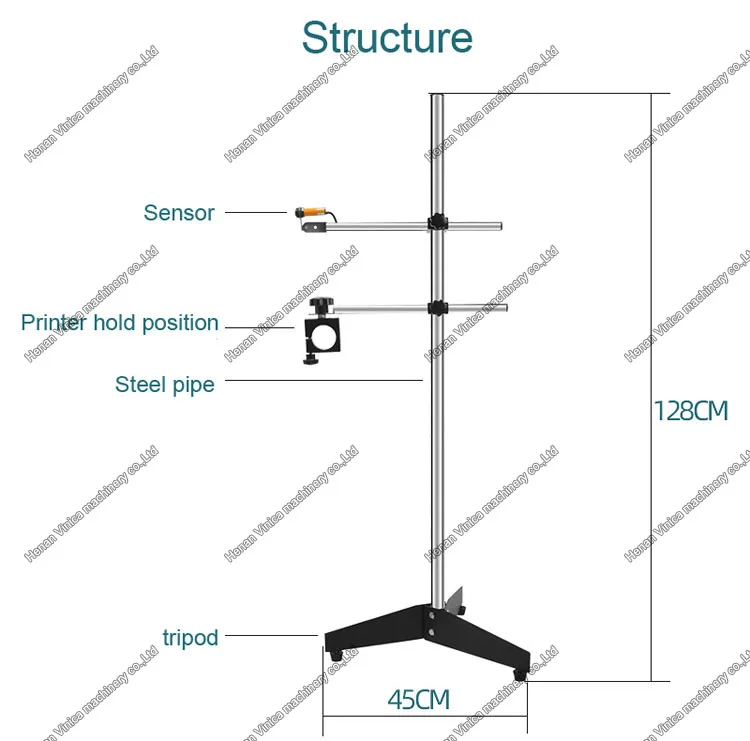 Floor Stand Bracket for Date Printer Handheld Inkjet Printer