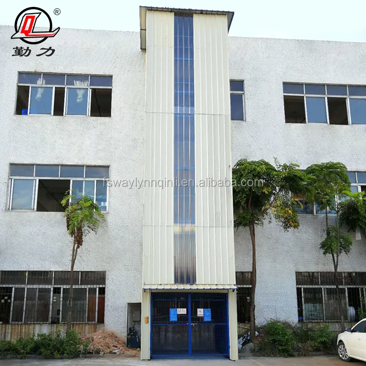 First Class Quality Goods Elevator Platform Industrial Hydraulic Vertical Guide Rail Cargo Lift with Customized Service