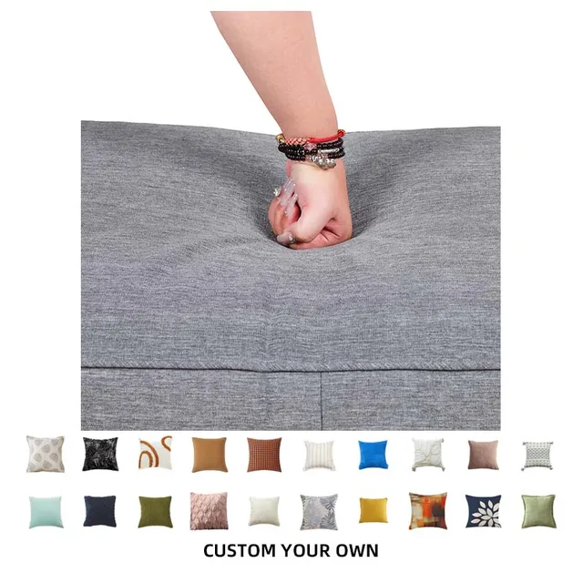 Runxi Manufacturer Wholesale Plush Decor Luxury Seat Cushion For Hotel Use