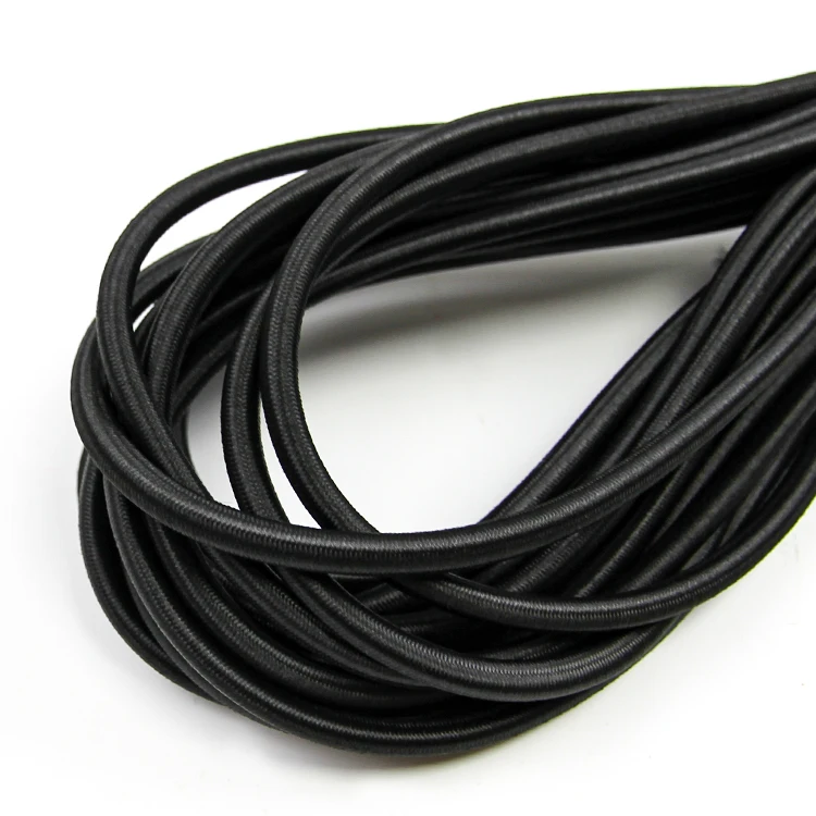 Factory Spot Reflective Sport Elastic Rope String Cord Jump Point Shock Cord Diameter Elastic Bungee Cord
