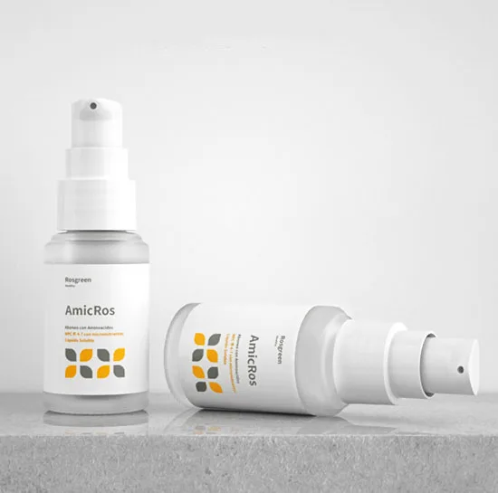 20ML 50ML Frosted Matte Finish Glass Bottle With Treatment Pump Serum Lotion Cosmetic Packaging Vial Pump Bottle Custom Printing