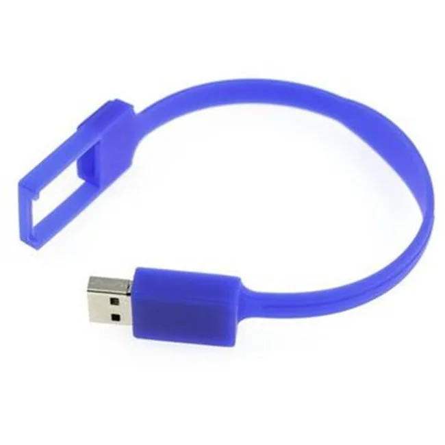 Custom Silicone Bracelet 4GB WristBand USB Flash Drive 16GB pen drive wholesale - ANKUX.COM