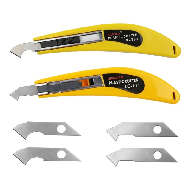 Hook knife Acrylic PVC CD cutting tool knife plexiglass cutter ABS Cutter  organic board tool with replacement blades