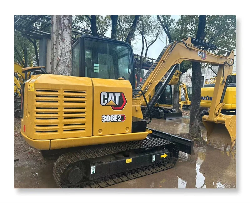 Japan Used Exvacators Cat 306e2 6ton Used Mini Excavator Crawler ...