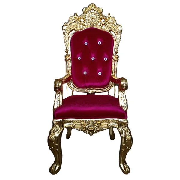 Elegant High Class King Throne Chair With Shining Paint - Buy Elegant King  Throne Chair,High Class King Throne Chair,Chair With Shining Paint Product  on 