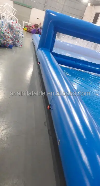Customized Water Inflatable Beach Game Floating Inflatable Volleyball Field Inflatable Volleyball Court