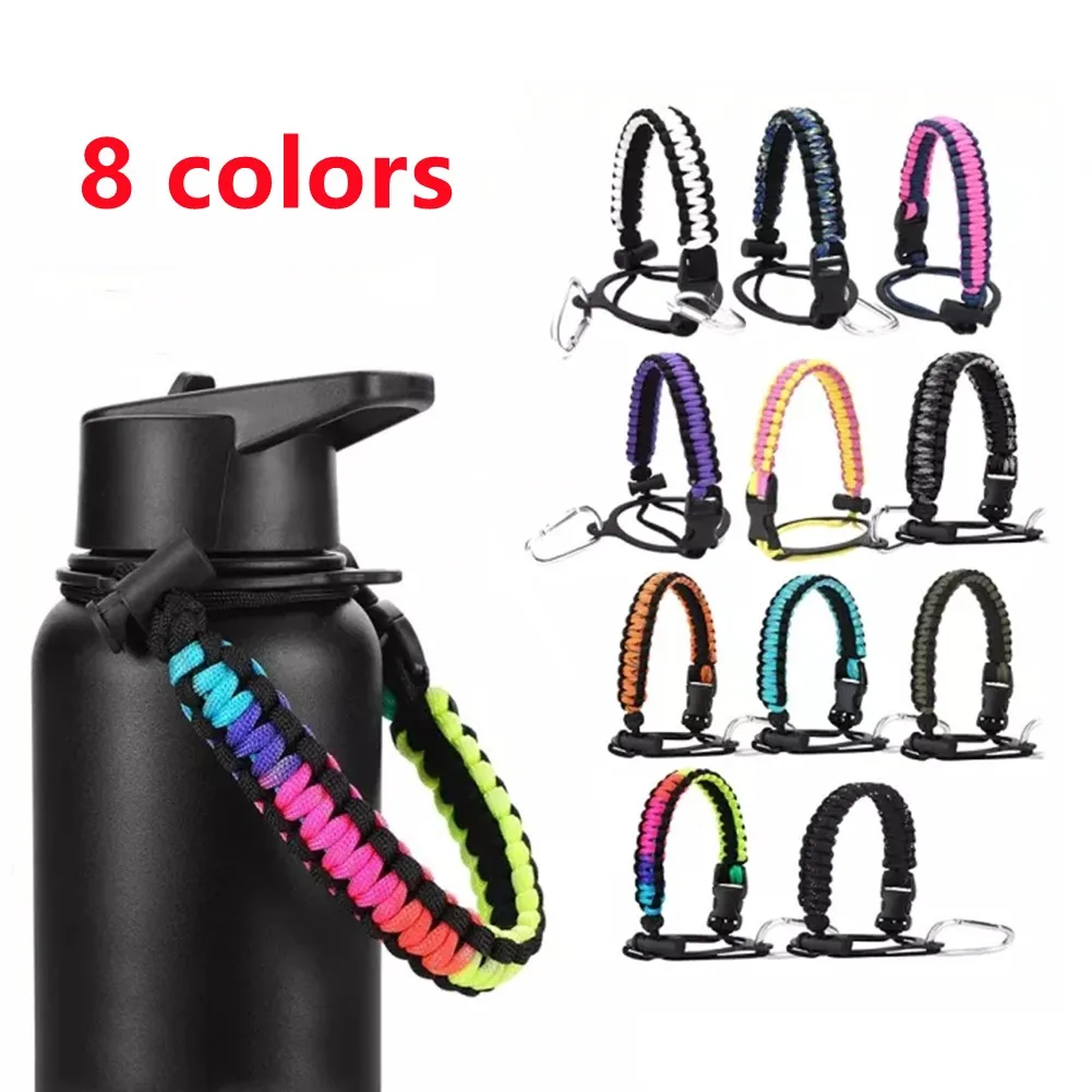 Fashion Paracord Handle Accessories Handmade Durable Water Bottle