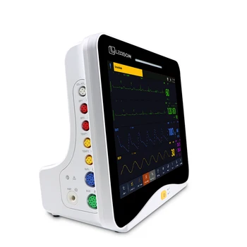 Lexison PPM-H10V High Quality 10.1inch Touch Screen Multi-parameter Patient Monitor Vital Signs for Veterinary use for Pets