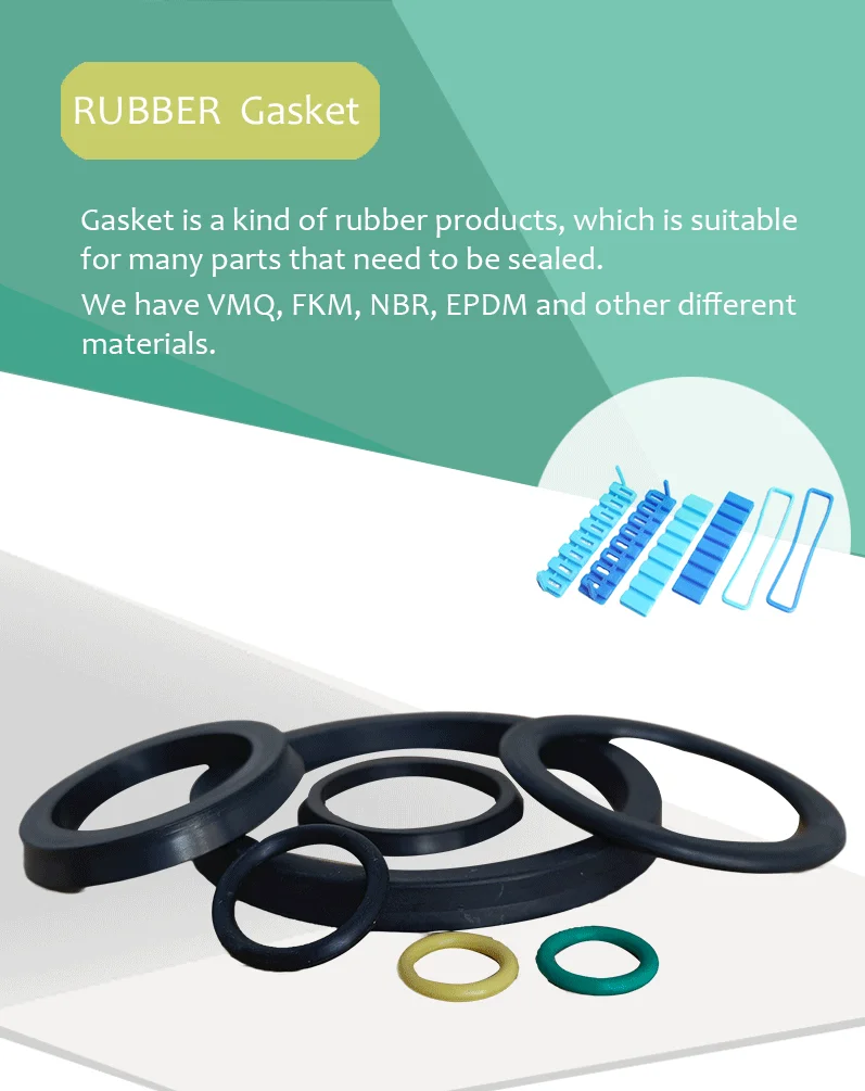 Nonstandard Adhesive Back Mechanical Seal Rubber Gasket Ptfe Silicone