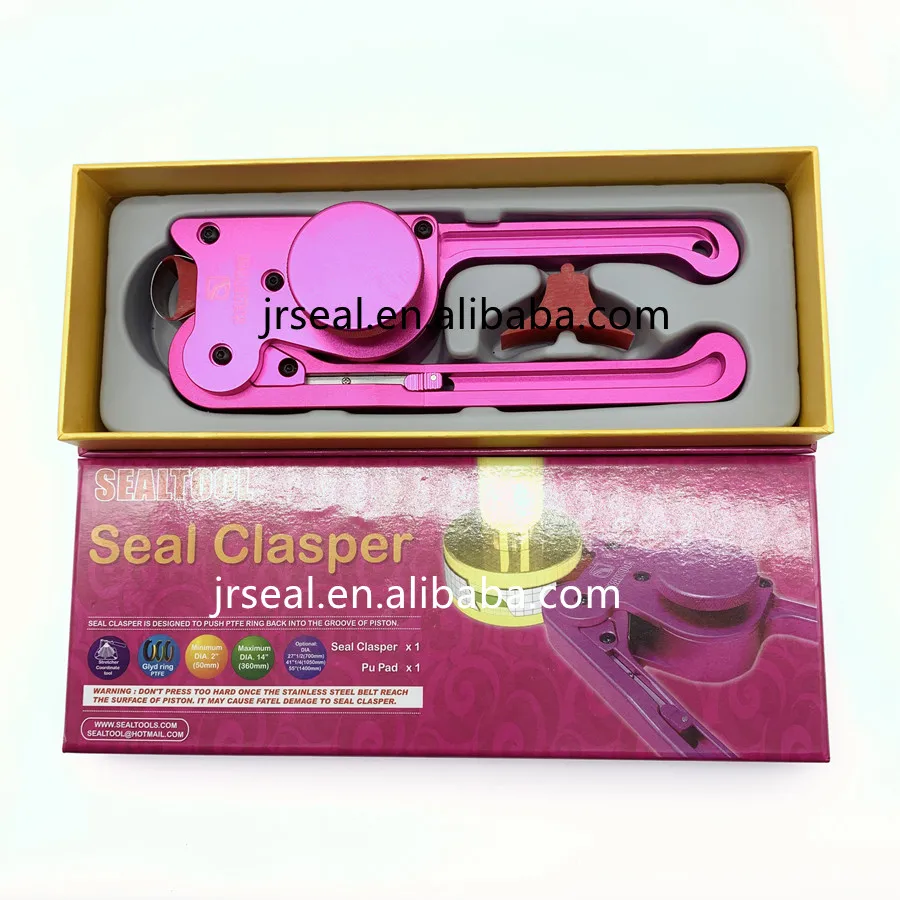 Easy Using Seal Clasper SEAL TOOL Hydraulic Seals Installation Tool Assembly Glyd Ring Tightening Expander Piston Rod Tool