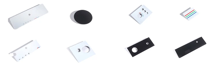 Ultra-Clear Heat-Resistant Black Silk-Screen Tempered Glass Custom Tempered Glass Panels Touchscreen Panels Display Glass