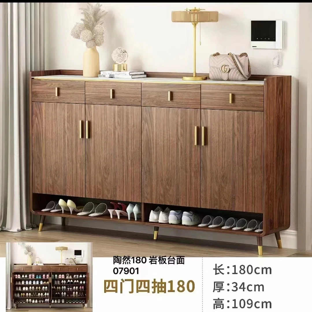 Wholesale Luxury Modern Wooden Shoe Cabinet For Entryways Shoe Rack ...