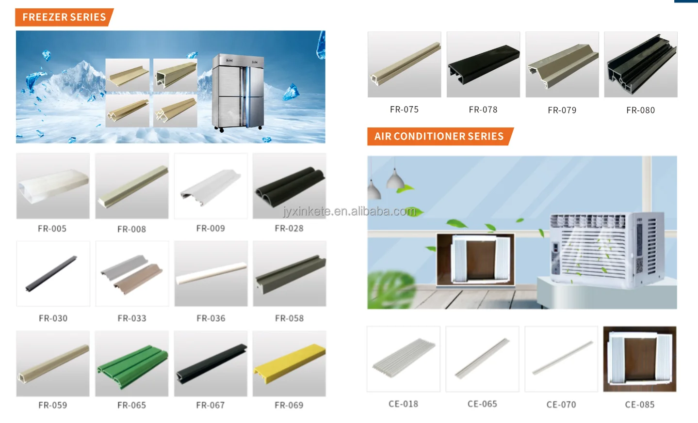 Oem White Extrusion Plastic Pvc Window Frame Profile Turkey Window ...