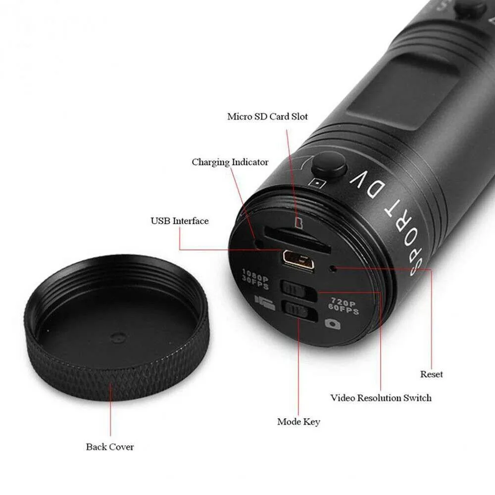 F9 Camera Full HD 1080p Mountain Bike Bicycle Motorcycle Helmet Sports Action Camera Video DV Camcorder Car Video Recorder