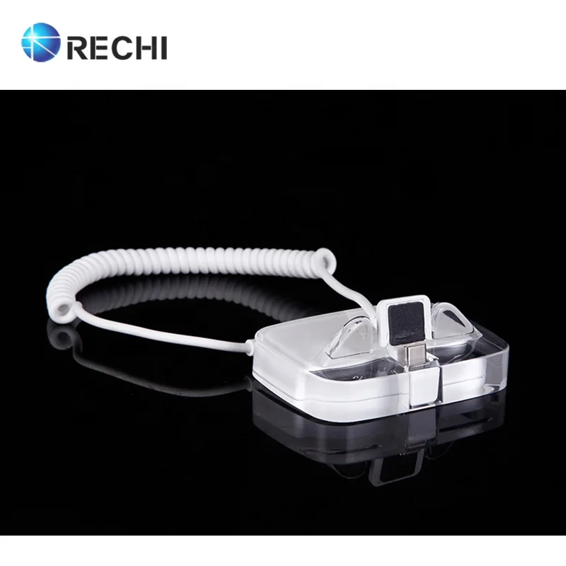 RECHI Retail Merchandising Display Security System for Cell Phone Anti-theft Display Security Display Stand Holder Protex HT03