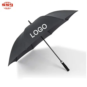 SSG Wholesale Promotion Custom Rain Windproof Sun Auto Open Golf Umbrella With Logo Prints