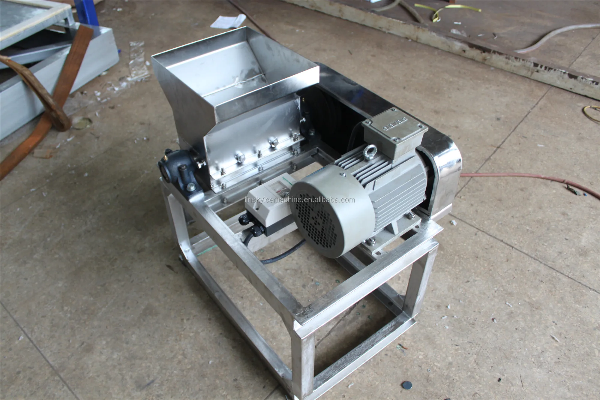 Crushed Ice Maker Machine Ice Crushed Automatic Ice Crushing Machine