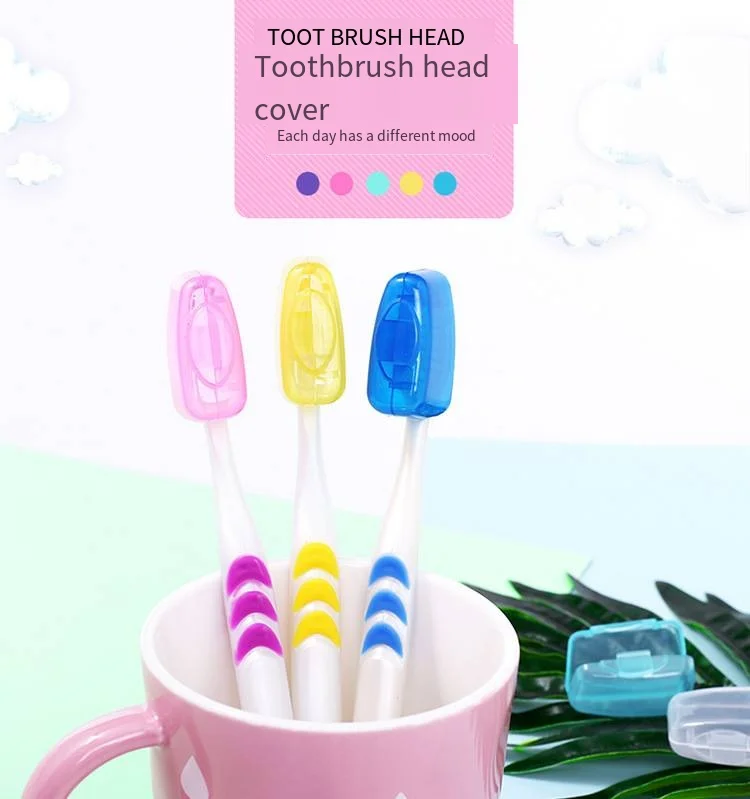 Travel supplies Toothbrush cover Dustproof toothbrush case Household supplies y Toothbrush protection case details