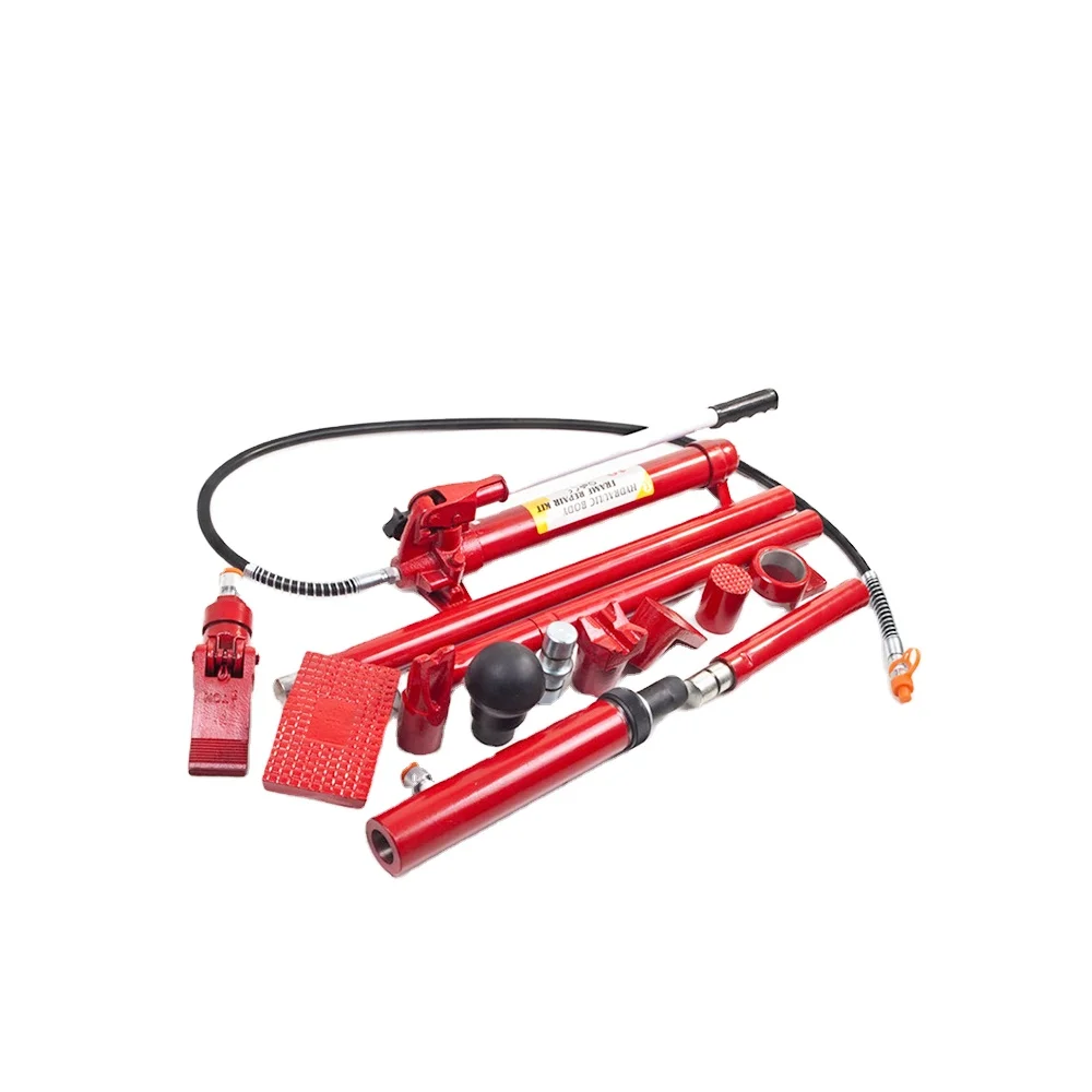 Trolley Jack Low Profile Hydraulic Porta Power Body Frame Repair Tools Jacks Hot Sell 10 Ton Car Jack