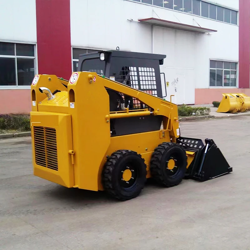 EPA Engine Wheels Track BucketFree official after-sales Skid Steer Loader Attachments Mini Skid Steer Loader