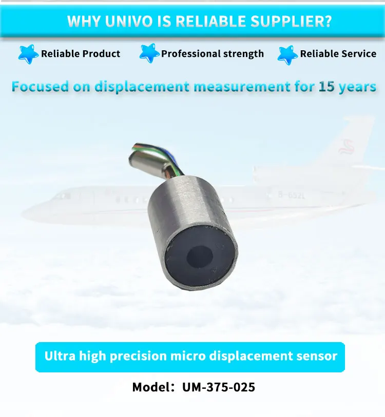 Univo Lvdt High Precision Micro Linear Displacement Motion Position