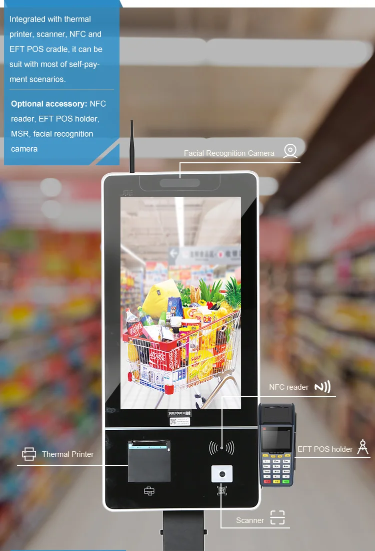 Public Library Self Checkout Kiosk - Convenient & Efficient