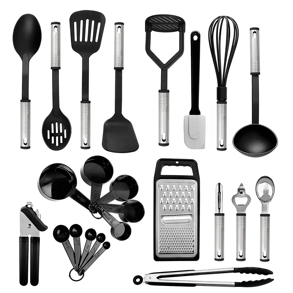 China Wholesale Kitchen & Tabletop Manufacturers Kitchen Utensils Set