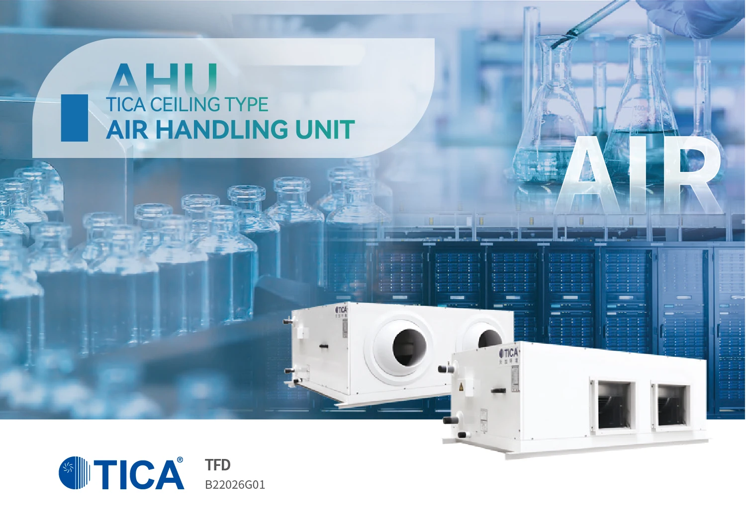 Air Handling Units, TICA, Ceiling, AHU, Ducted - detail 2