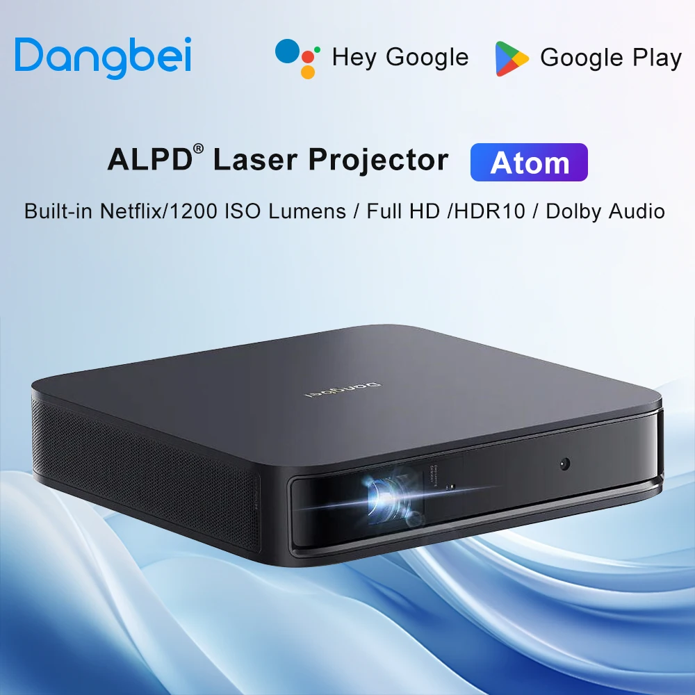 Dangbei ATOM - Google TV Laser Projector with 1200 ISO Lumens