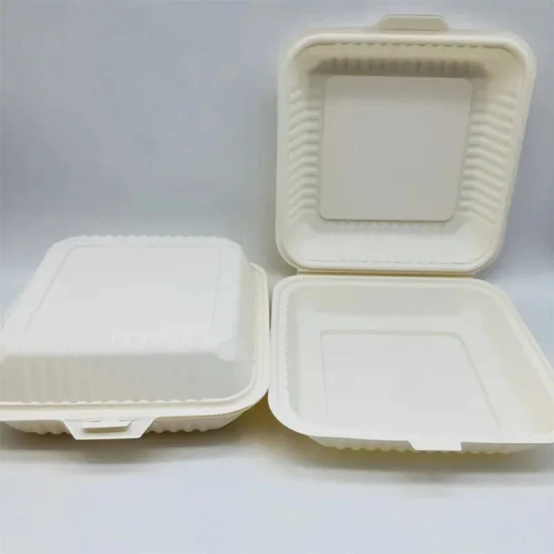 Leak Proof Food Containers Biodegradable Take Out Eco