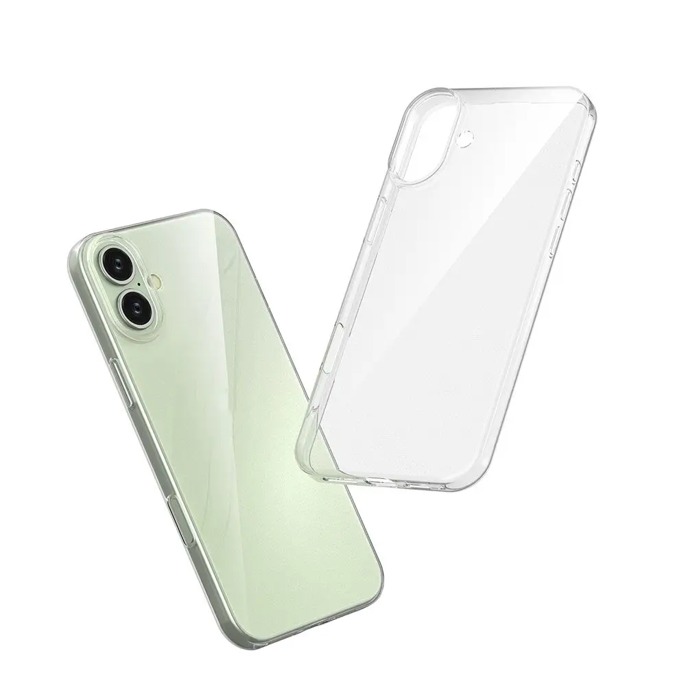 Clear Phone Case For Iphone 16 15 14 13 12 Plus Pro Max Soft Tpu Camera Lens Protection Skin Friendly Anti Yellow Sjk613 Laudtec