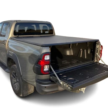 For Hilux 2015-2023 Double Cabs Tri-Fold Soft Tonneau Cover