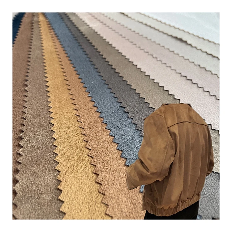 High Quality Polyester Micro Suede Fabric for All Kinds of Upholstery Fabric