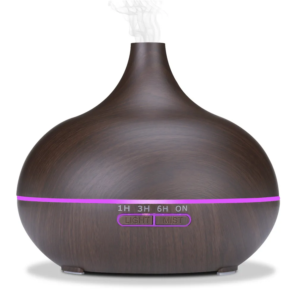 Remote Control Essential Oil Diffuser Aromatherapy Electric Aroma Diffuser LED Light Ultrasonic Mist Maker  for Home Office