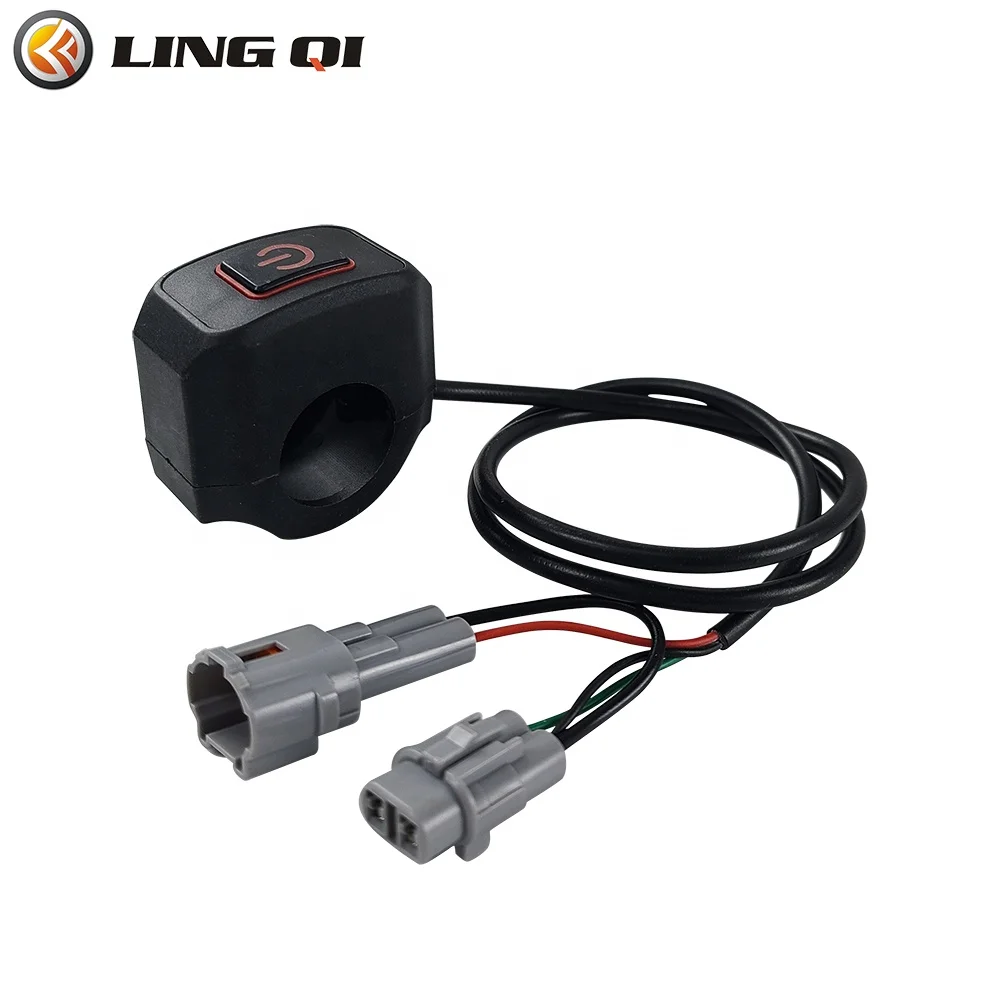 Водонепроницаемый выключатель света IP65 подходит для Surron Light Bee S X. Светодиодный на руль кнопка включения/выключения электровелосипеда Sur