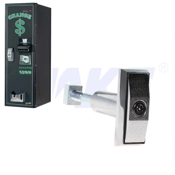 STOBAZA Vending Machine Lock With Keys - Zinc Alloy Cabinet Lock For Snack, Gaming, And Candy Machines