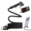 Supporto Magnetico Nero per Telefono con Cavo di Ricarica Rapida da 60W