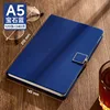 A5 bleu saphir - 240 pages, déduction carrée