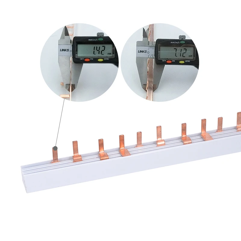 Electrical Copper Busbar 125A 4P Pin Type for Power Distribution Equipment