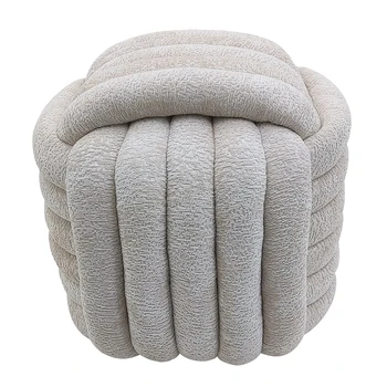 Modern Fabric Moveable Ottoman Shoe Change Stool Small Single Square Cube Seat Chair Sofa Ottoman Foot Rest Stool
