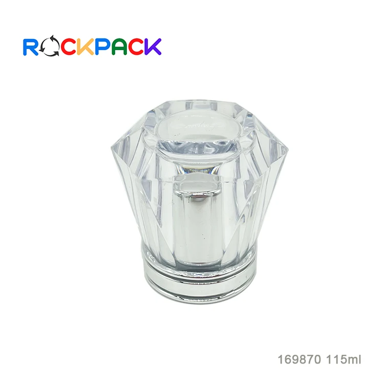 110ml Transparent Oval Shape Cosmetic Empty Perfume Bottles