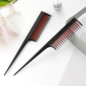 Plastic Hair Dye Updo Haircut Hairdressing Comb Rat Tail Comb Hair Styling Hair Brush