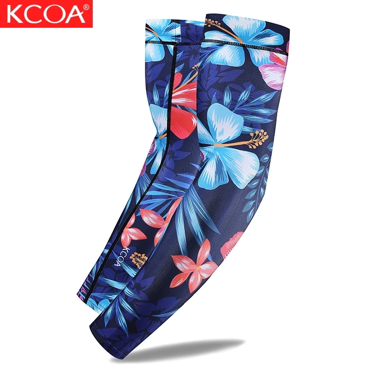 2019 KCOA Wholesale  Custom UV Compression Basketball Cycling Arm Sleeve