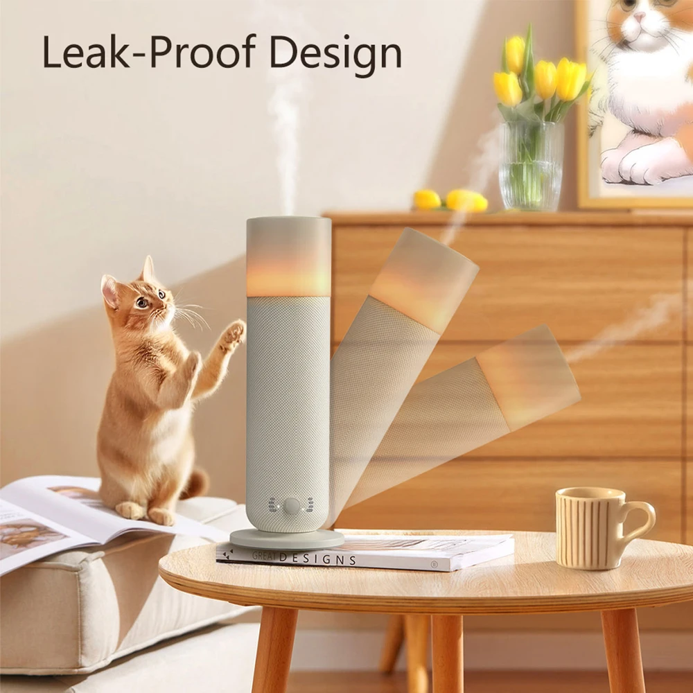 SCENTA Smart Waterless Aroma Essential Oil Diffuser for Room,Tabletop LED Light Electric Bluetooth Room Scent Diffuser Machine
