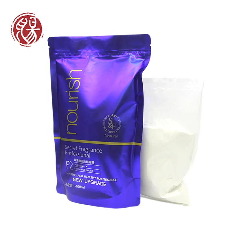 S&F Professional Salon Use Guangzhou Factory Price Ammonia Free Bleaching Powder and Peroxide Cream Hair Bleaching