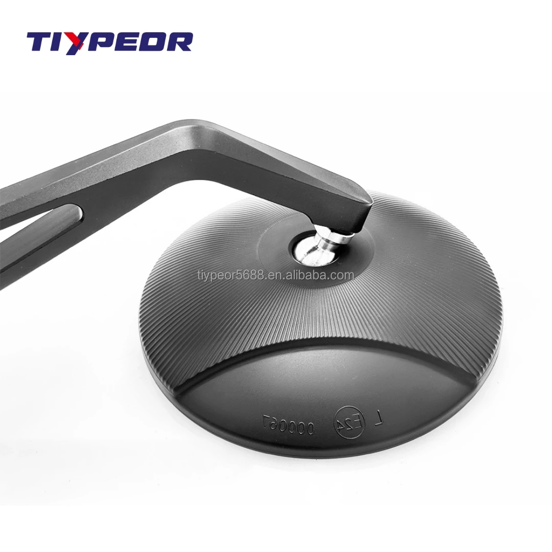 product tiypeor motorcycle review side mirror cnc grip bar end mirrors glass reflector aluminum universal scooter accessories-9