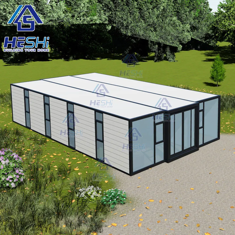 Custom Prefabricated 20Ft 40Ft Expandable Container House 5 Bedroom ...