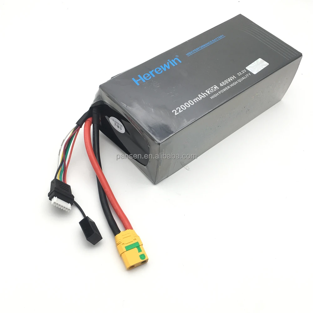 Herewin 16000mah 6S Battery - Power for Agricultural Drones Herewin 16000mah 6S Battery - Power for Agricultural Drones