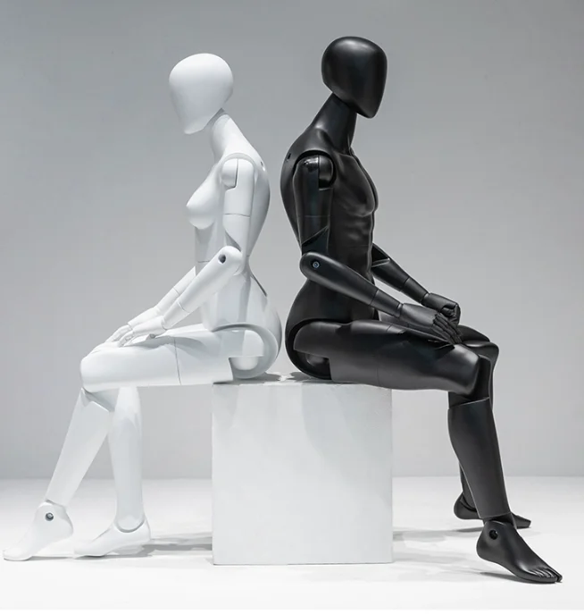 Hm03 Window Display Adjustable Full Body Movable Mannequin Joints Flexible Adjustable Mannequin