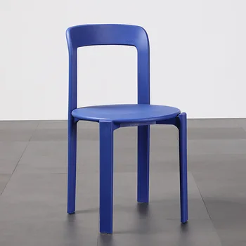 Dining Chair, pp Stackable Backrest Lounge Desk Mail-order Packaging Mid-century Chair,Swiss Designer Café Chair